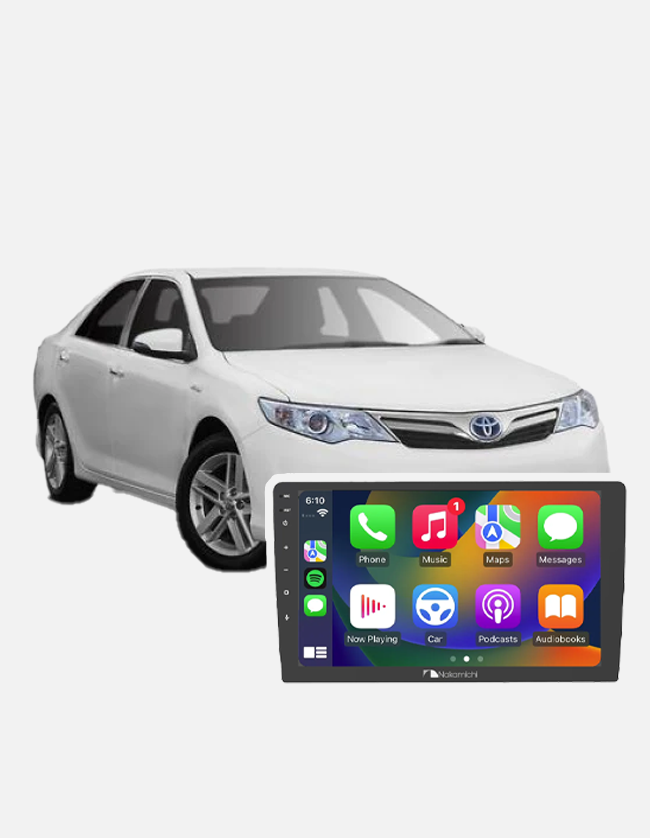 Toyota Camry (2012 - 2017) - 10.1-Inch PureFit Wireless Apple CarPlay and Android Auto Unit