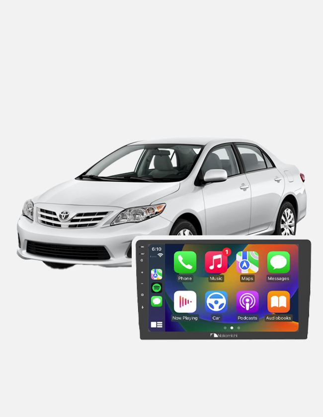 Toyota Corolla (2013 - 2016) - 10-Inch PureFit Wireless Apple CarPlay and Android Auto Unit