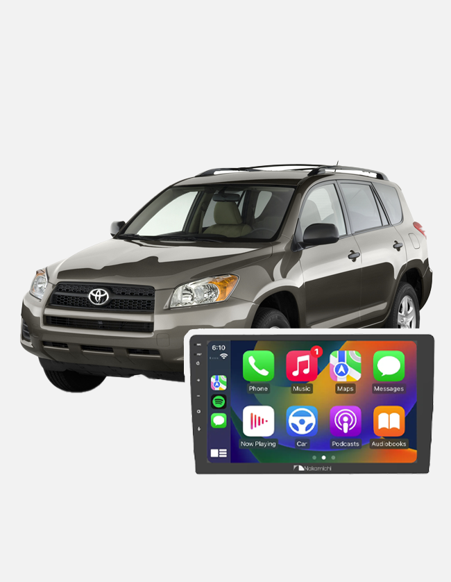 Toyota RAV4 (2006 - 2012) - 10-Inch PureFit Wireless Apple CarPlay and Android Auto Unit