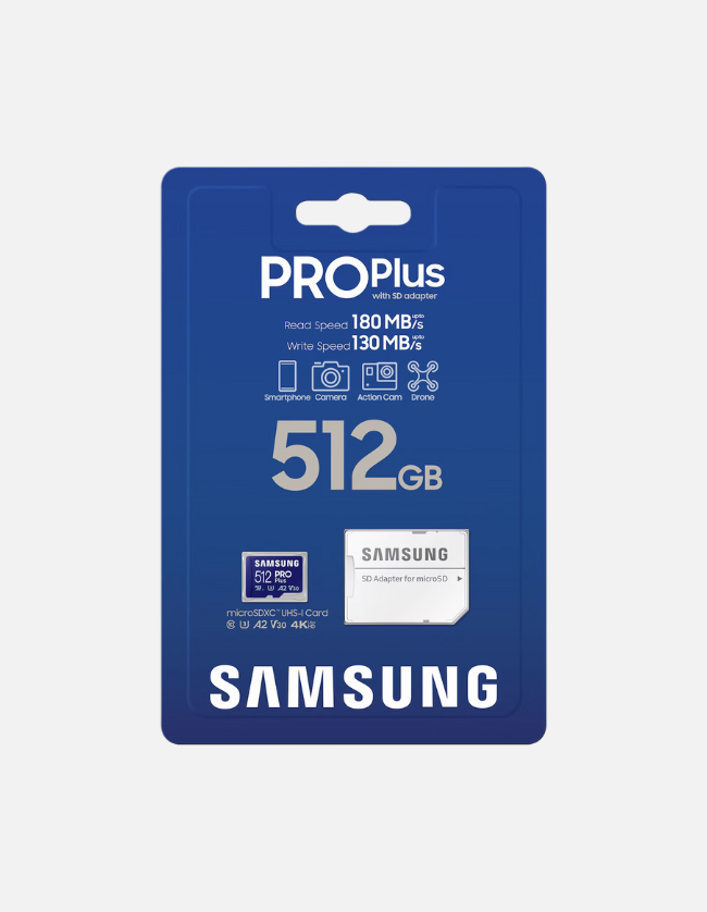 Samsung PRO Plus 512GB Micro SDXC Card