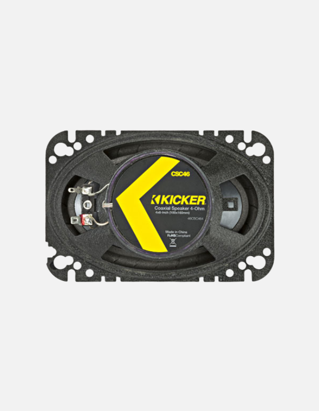 Kicker 46CSC464 4X6-Inch 2-Way Speakers