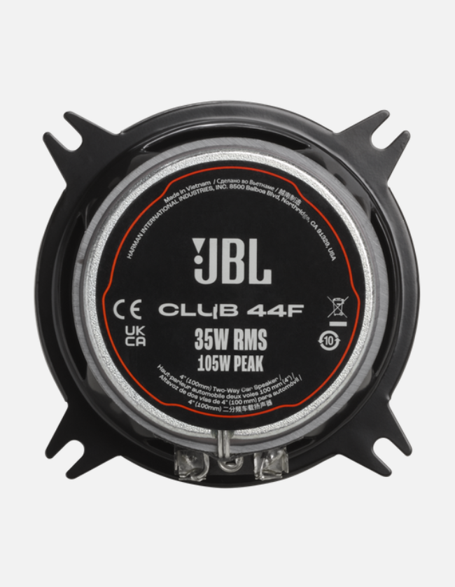 JBL Audio Club 44F 4-inch Coaxial Speakers
