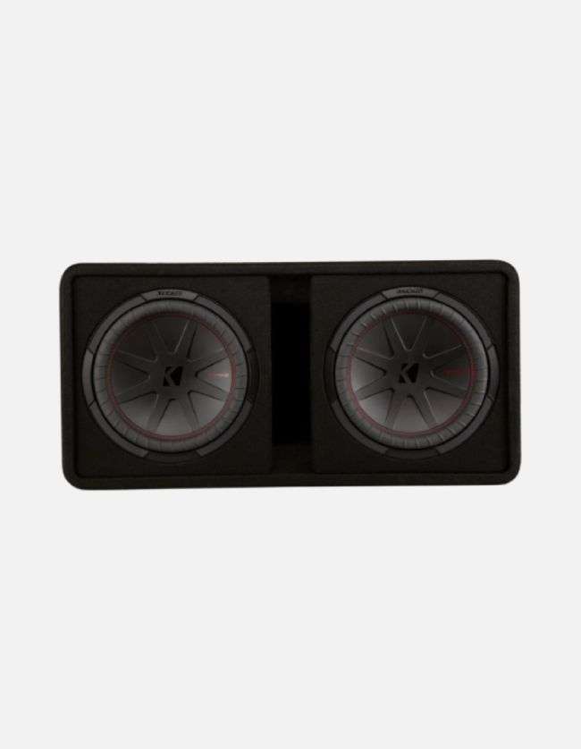 Kicker 48DCWR122 12-Inch Dual Loaded Enclosure
