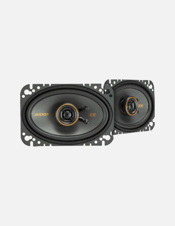 Kicker 51KSC4604 4x6-Inch Coaxial Speakers