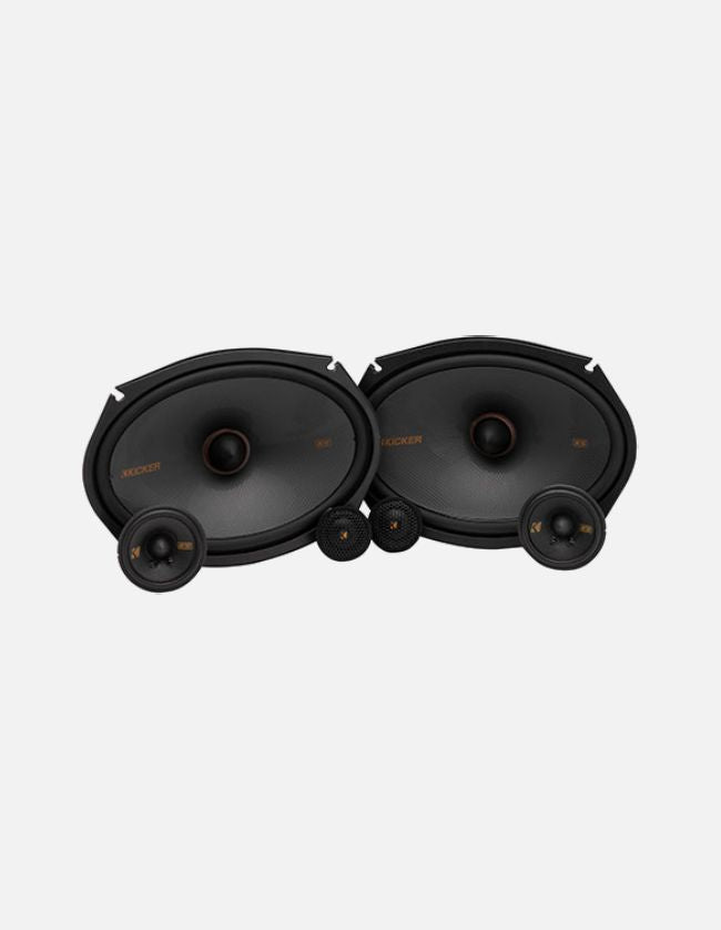 Kicker 51KSS369 6x9-Inch 3-Way Component Speakers