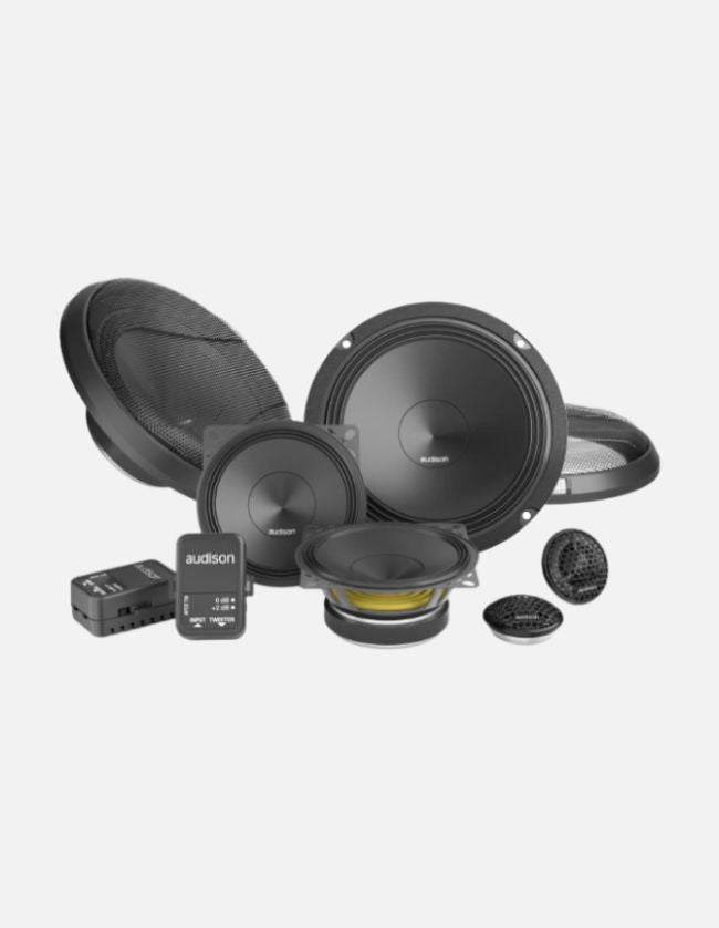 Audison Prima APK 163 6.5" 3-Way Component Speakers