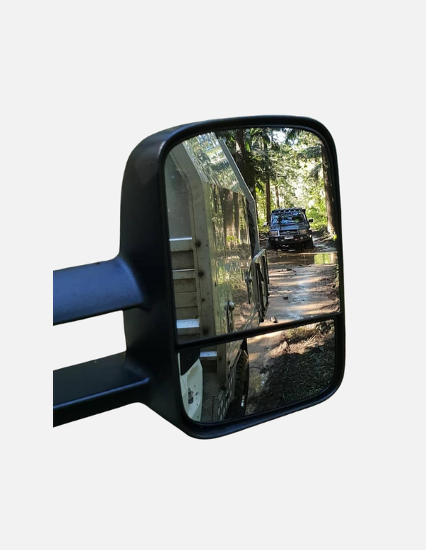 Clearview Towing Mirror - Single Left, Indicators, Electric