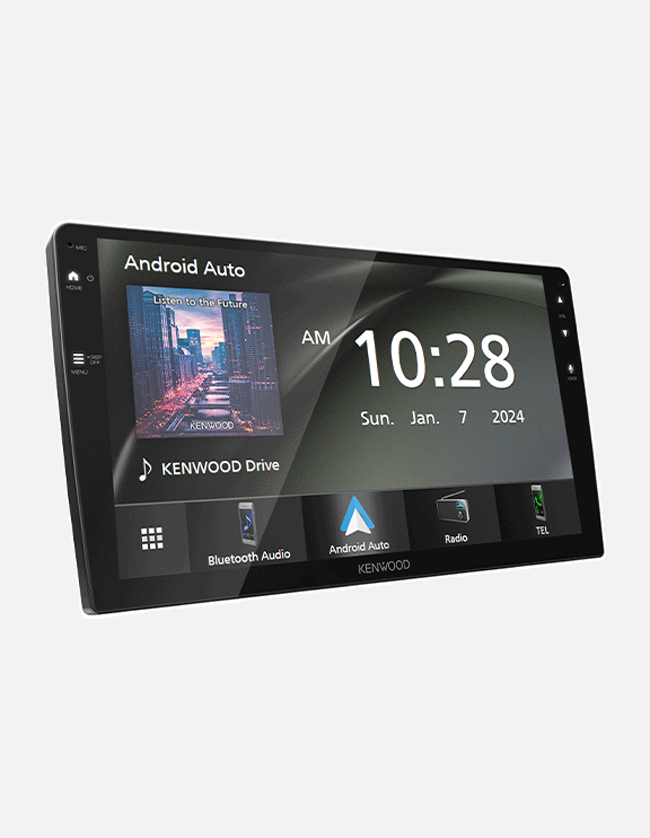 Kenwood DMX80AXS Wireless Apple CarPlay, Android Auto 9" Capacitive Display Panel