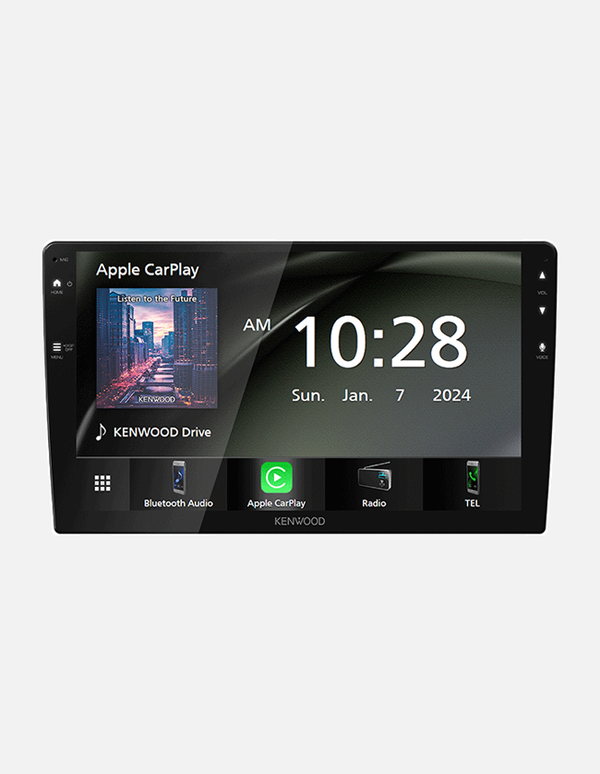 Kenwood DMX80AXS Wireless Apple CarPlay, Android Auto 9" Capacitive Display Panel