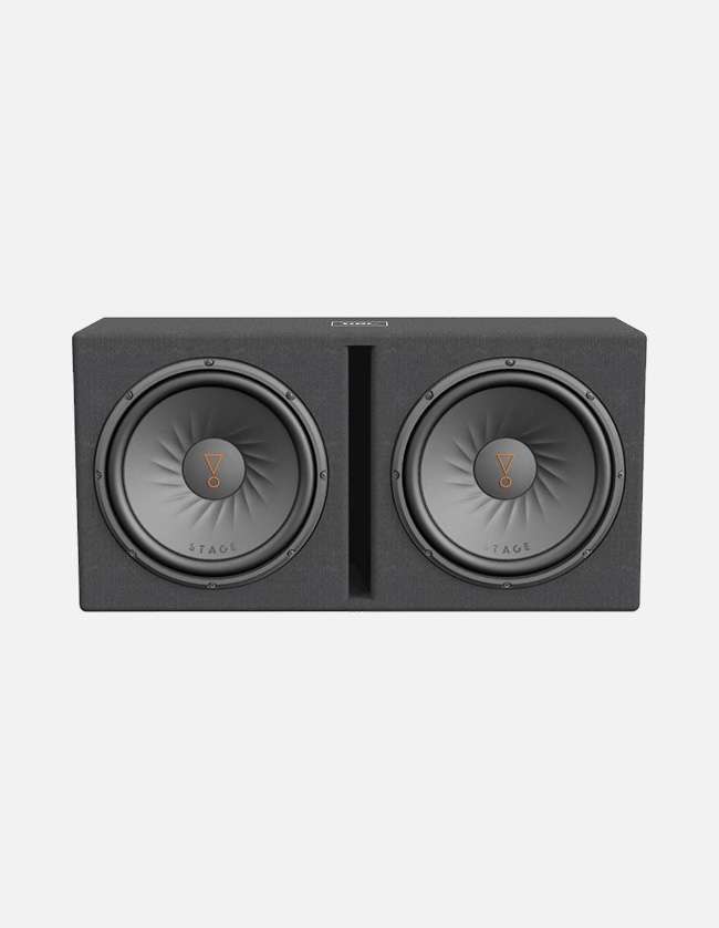 JBL Audio Stage 1200D Dual 12-Inch Subwoofer Enclosure