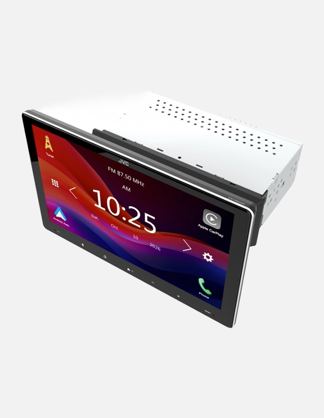 JVC KW-M8009F 9" Wireless Apple CarPlay, Android Auto Digital Media Receiver