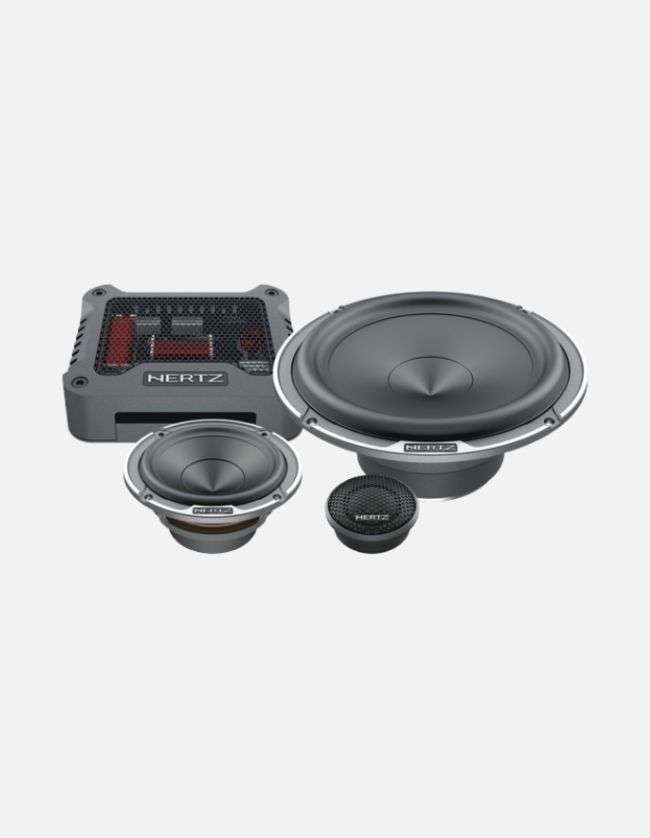 Hertz MPK163.3 Mille Pro 6.5-Inch 3-Way Component Speakers
