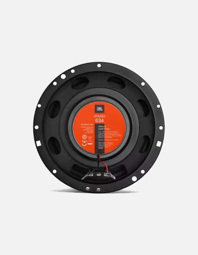 JBL Audio Stage2 634 6.5-Inch 3-Way Coaxial Speakers