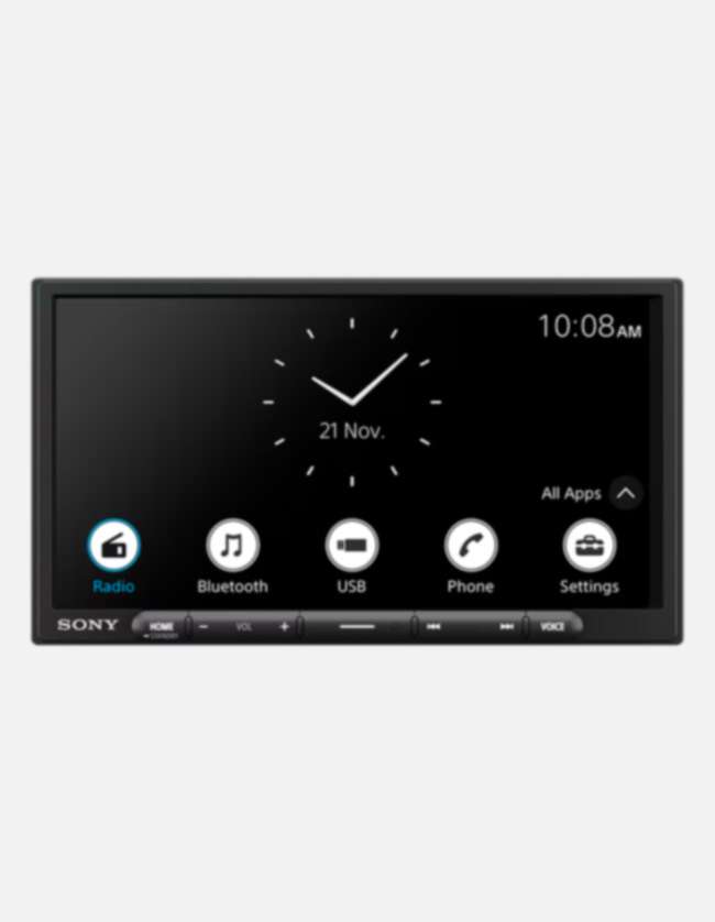 Sony XAV-AX4000 Wireless Apple CarPlay and Android Auto Digital Media Receiver
