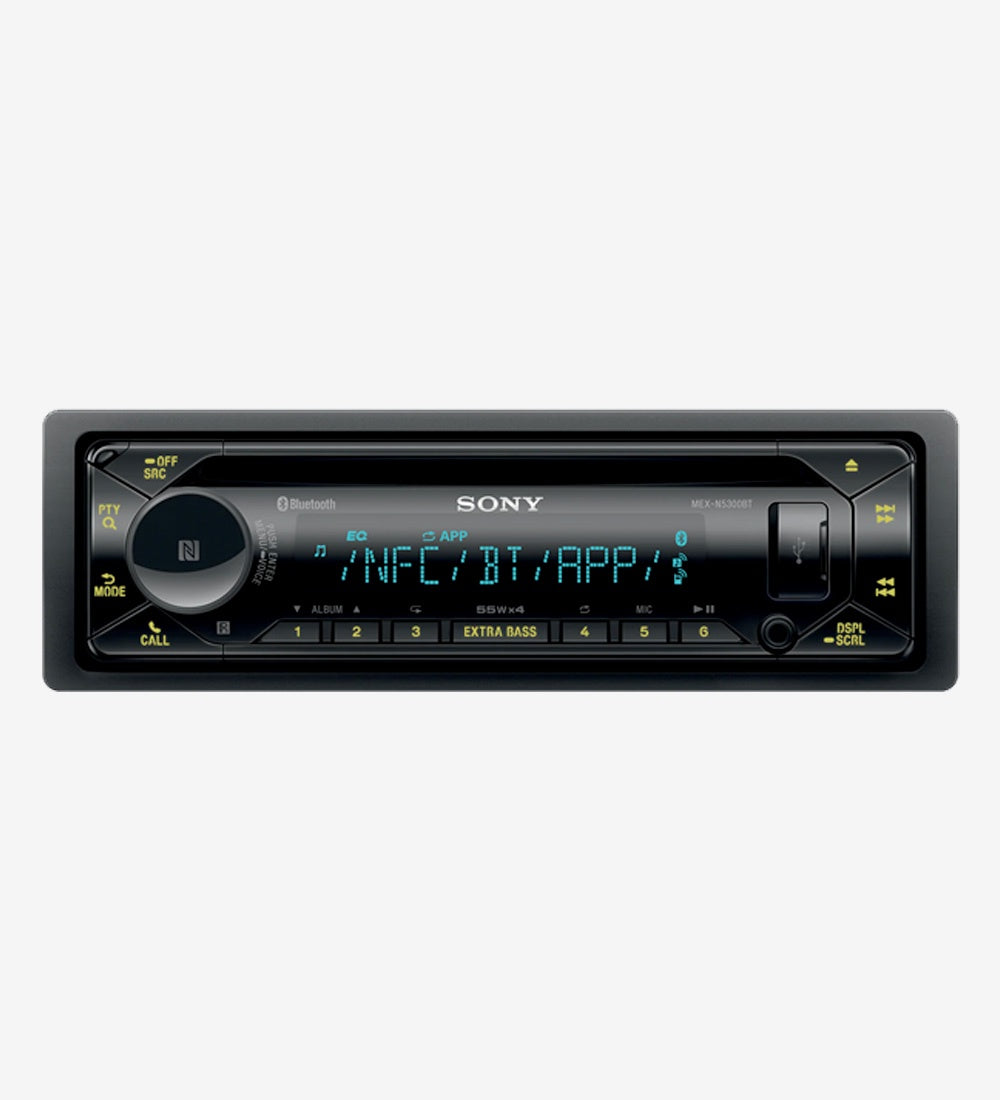 Sony MEX-N5300BT CD and Bluetooth Single Din Physical Media Receiver