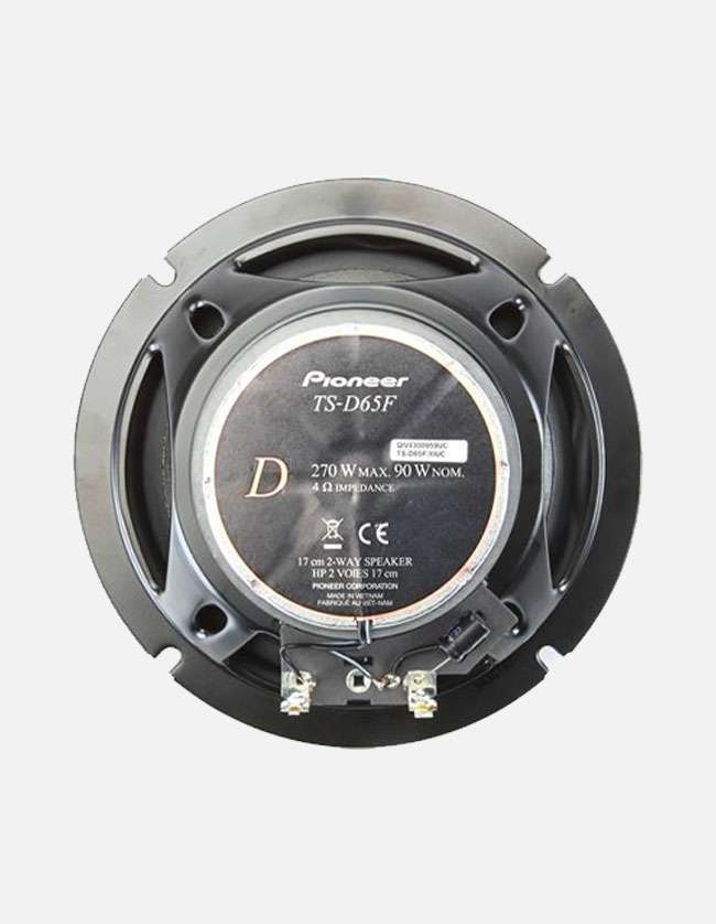 Pioneer TS-D65F 6.5-Inch Coaxial Speakers