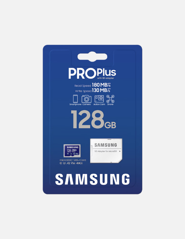 Samsung PRO Plus 128GB Micro SDXC Card