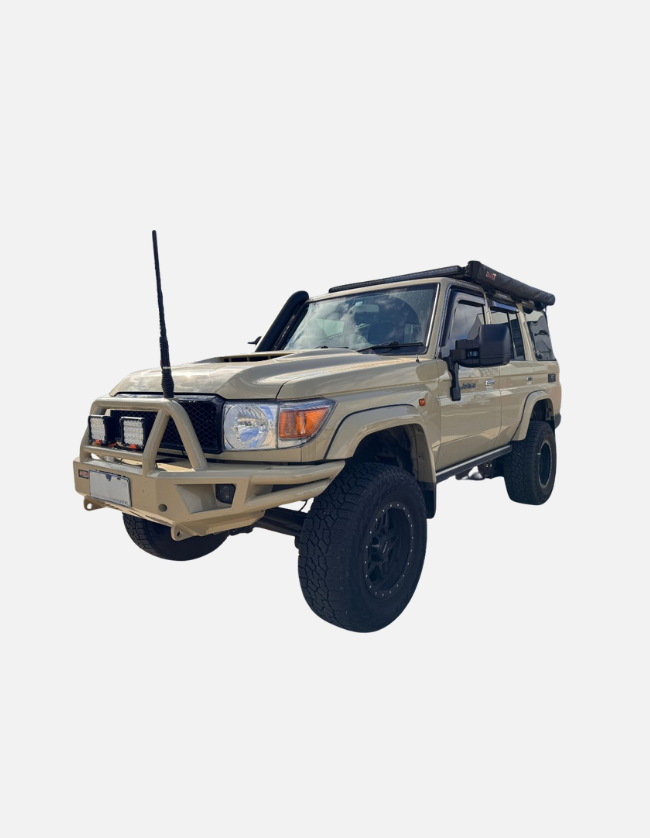 Clearview Power Boards to suit Toyota Land Cruiser 76 Series, thick board, LED light