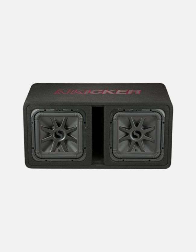 Kicker 45DL7R122 12-Inch Dual L7 Loaded Enclosure