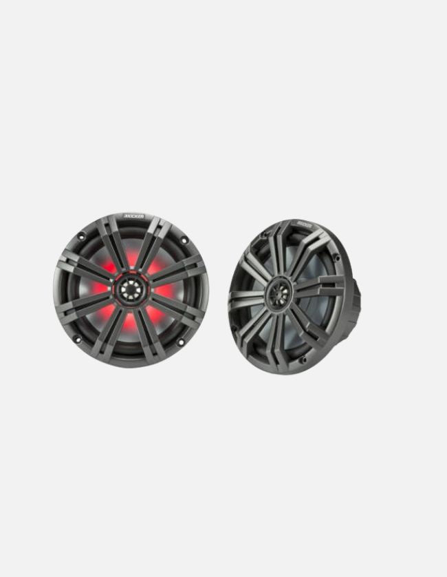 Kicker 45KM84L 8-Inch LED Marine 2-Way Speakers