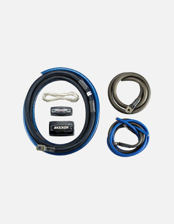 Kicker 46PKD1 1/0 Gauge Dual Amp Kit
