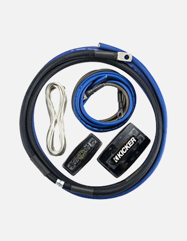 Kicker 46PKD4 4 Guage Dual Amp Kit