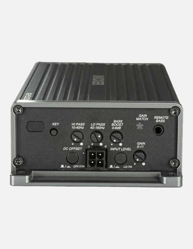 Kicker 47KEY5001 Monoblock Amplifier With Auto EQ