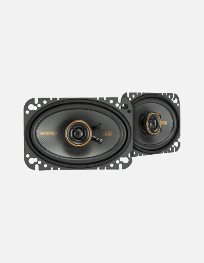 Kicker 51KSC4604 4x6-Inch Coaxial Speakers