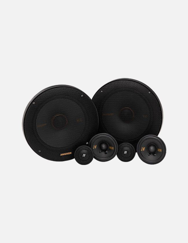 Kicker 51KSS365 6.5-Inch 3-Way Component Speakers
