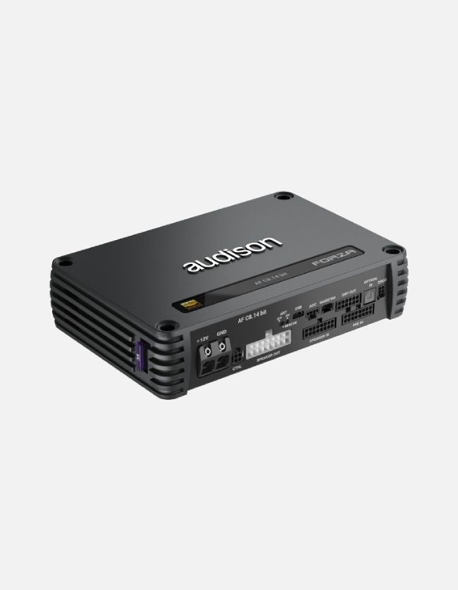 Audison Forza AFC8.14BBIT 8-Channel Amplifier with 14-Channel DSP