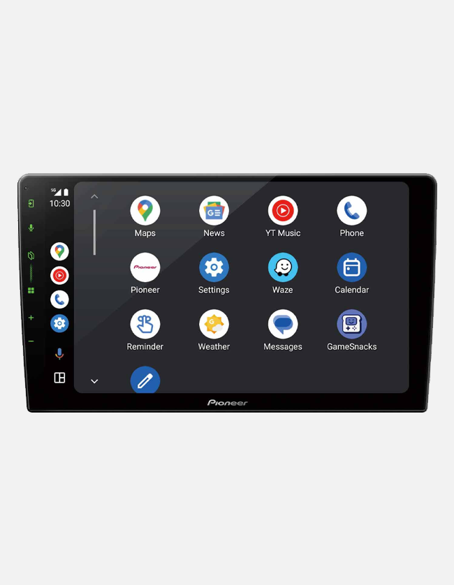 Pioneer DMH-AP6650BT Wireless Apple CarPlay, Android Auto, 9" In-Dash Digital Media Receiver
