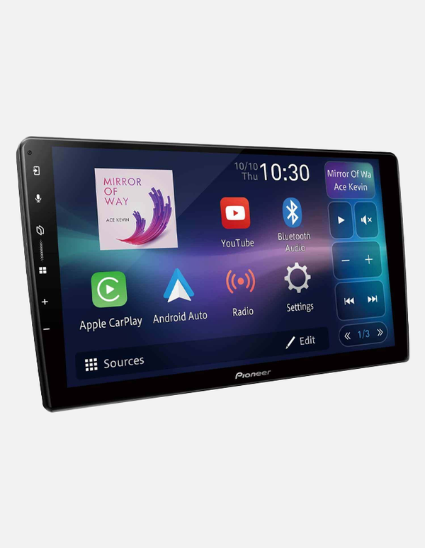 Pioneer DMH-AP6650BT Wireless Apple CarPlay, Android Auto, 9" In-Dash Digital Media Receiver