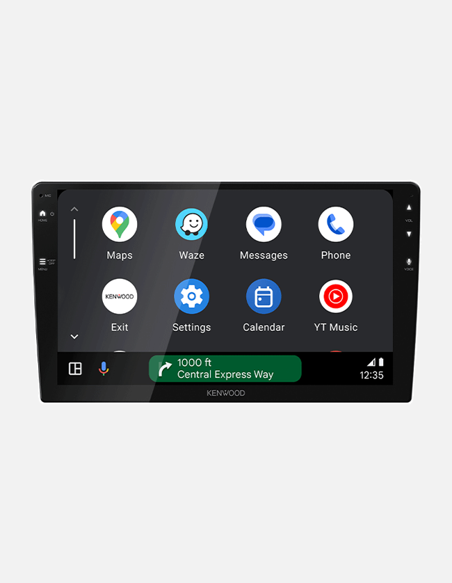 Kenwood DMX80AXS Wireless Apple CarPlay, Android Auto 9" Capacitive Display Panel
