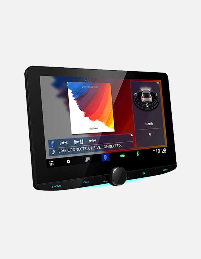 Kenwood DMX9720XDS Wireless Apple CarPlay and Android Auto, DAB+, 10.1" Digital Media Receiver