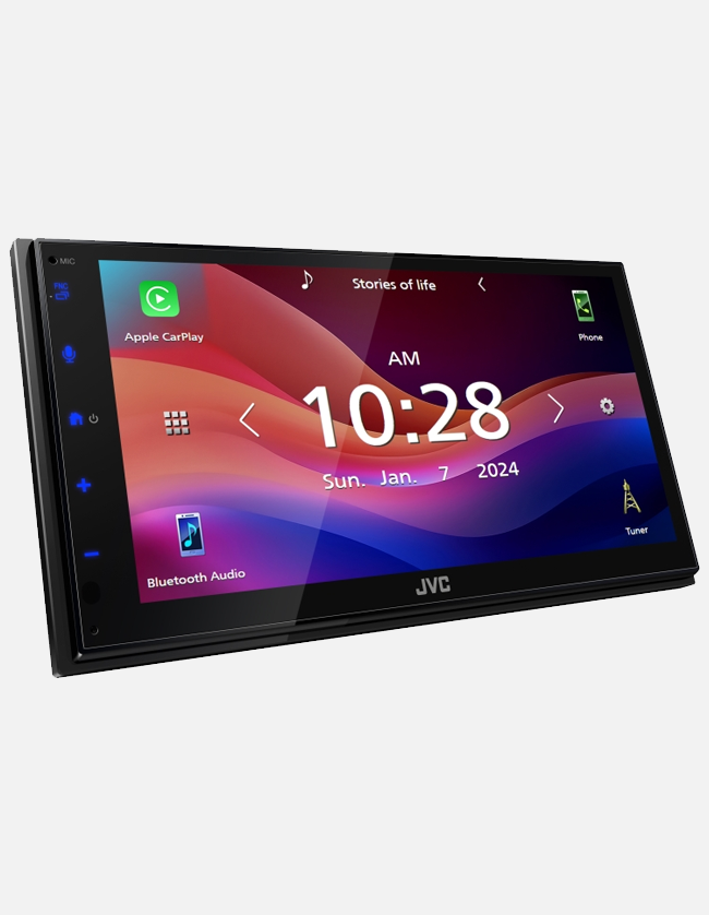 JVC KW-M590BT Apple CarPlay, Android Auto Digital Media Receiver