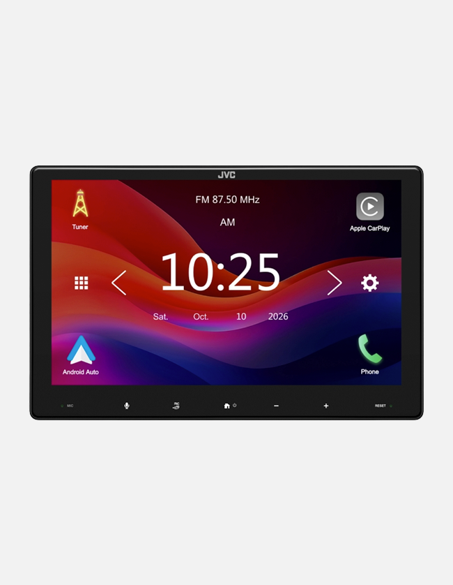 JVC KW-M8009F 9" Wireless Apple CarPlay, Android Auto Digital Media Receiver