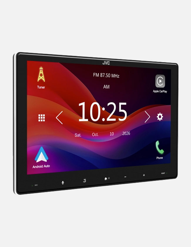 JVC KW-M8009F 9" Wireless Apple CarPlay, Android Auto Digital Media Receiver