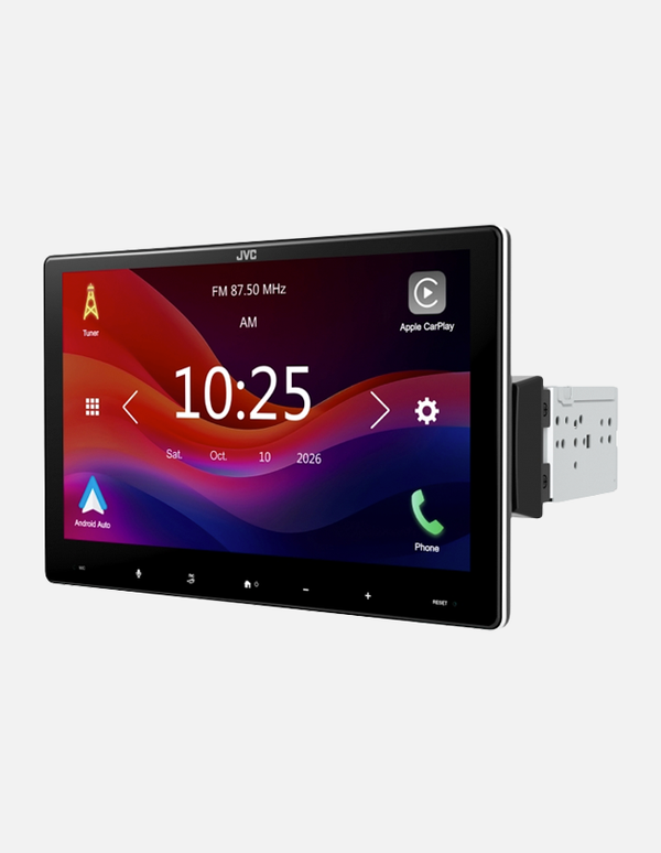 JVC KW-M8009F 9" Wireless Apple CarPlay, Android Auto Digital Media Receiver
