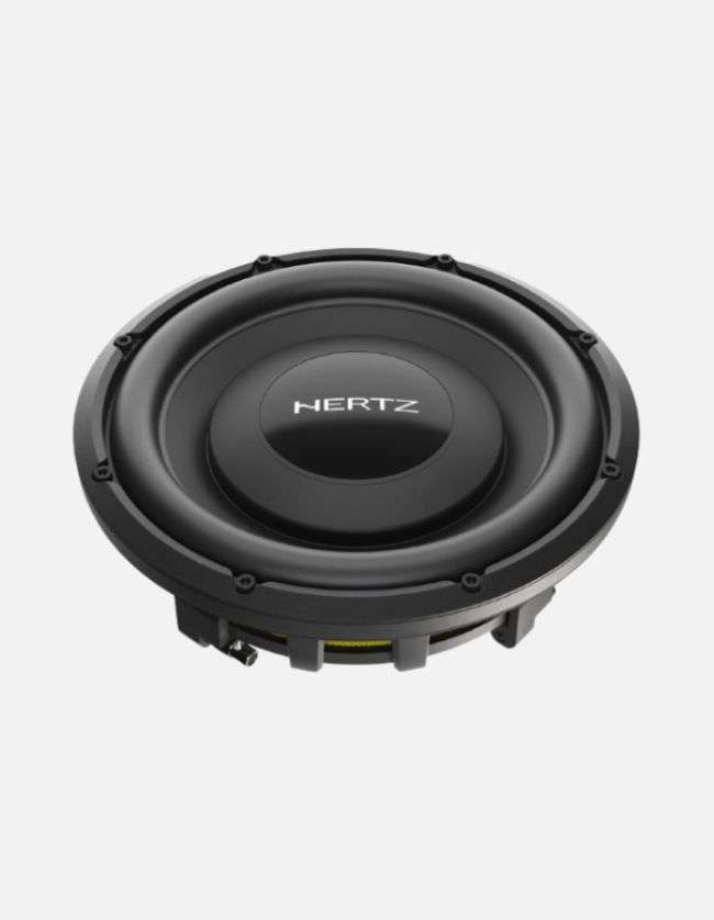 Hertz MPS250S4 Mille Pro Slim 10-Inch Subwoofer 4Ω