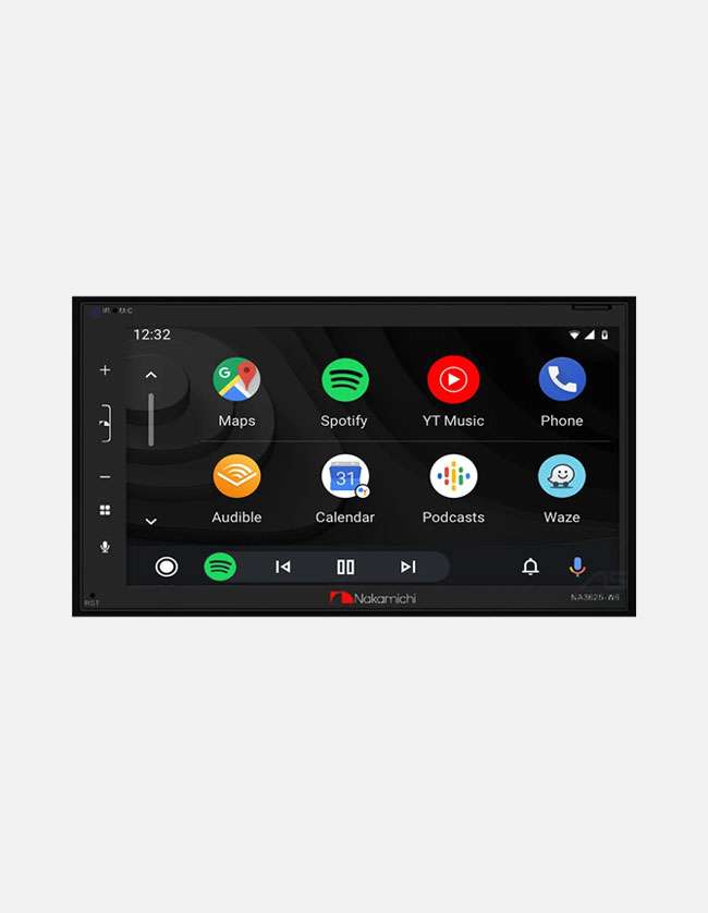 Nakamichi NA3625-W6 Wireless Apple CarPlay, Android Auto Head Unit