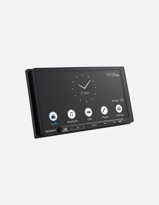 Sony XAV-AX6000 Wireless Apple CarPlay and Android Auto Digital Media Receiver