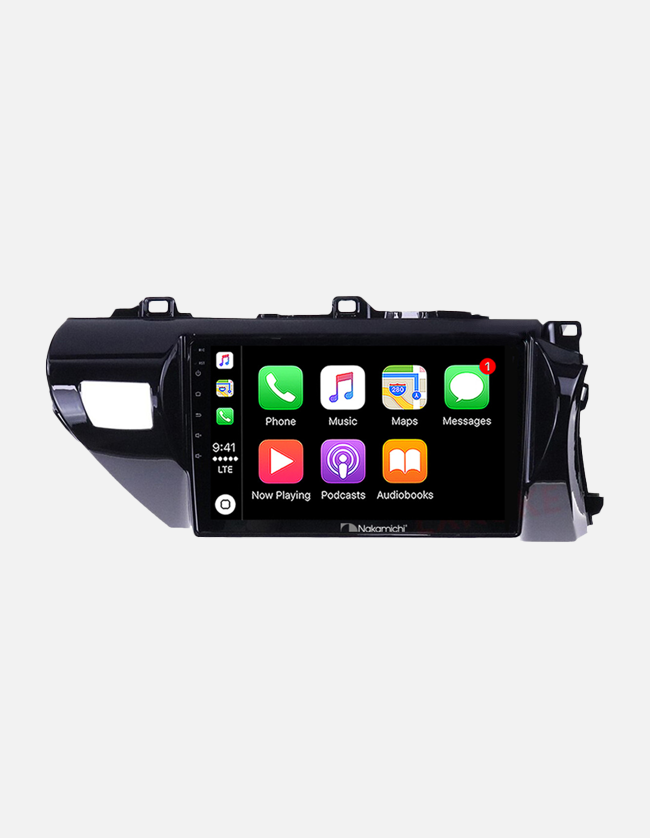 Toyota Hilux (2015+) - 10-Inch PureFit Wireless Apple CarPlay and Android Auto Unit