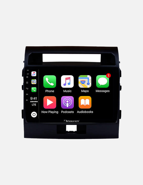 Toyota Landcruiser (2007 - 2015) - 10-Inch PureFit Wireless Apple CarPlay and Android Auto Unit