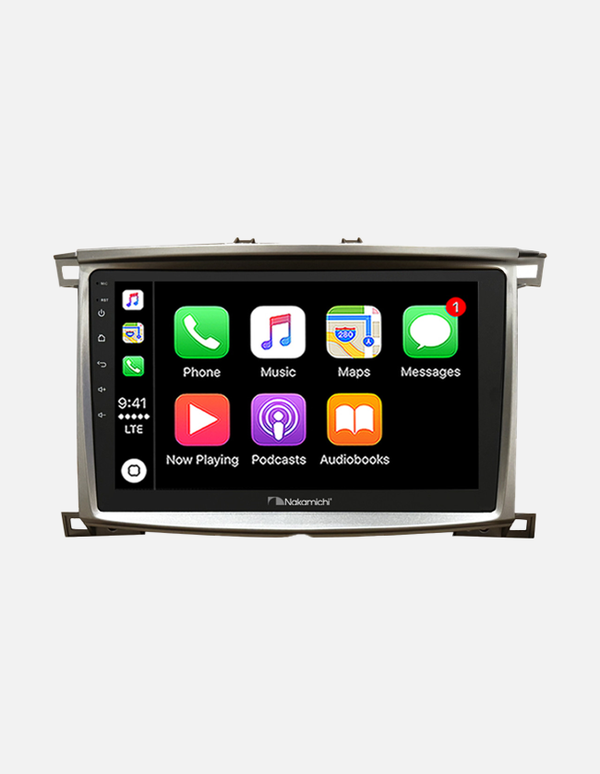 Toyota Landcruiser Sahara (1999 - 2006) - 10-Inch PureFit Wireless Apple CarPlay and Android Auto Unit