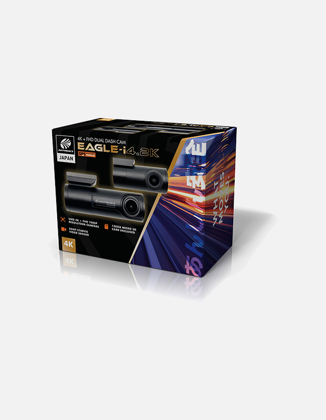Eagle i4.2K 2-Channel 4K Dash Camera